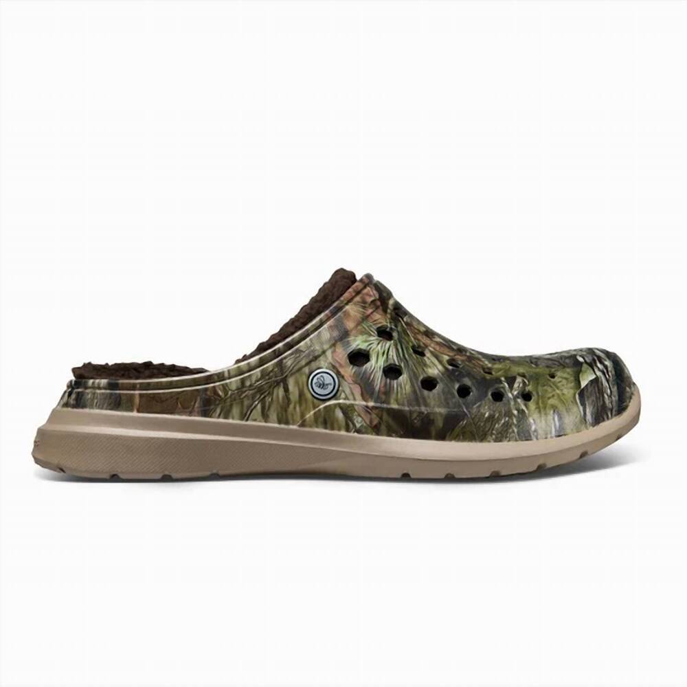 NEW JOYBEES men's cozy lined clog in mossy oak breakup country